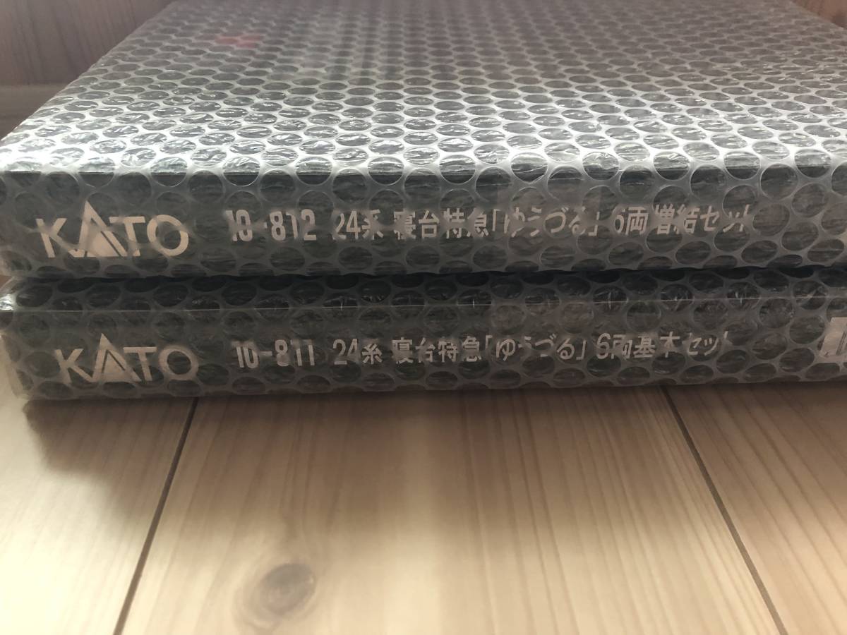 ◇新品・未開封◇KATO10-811.812 24系寝台特急【ゆうづる】6両基本・6