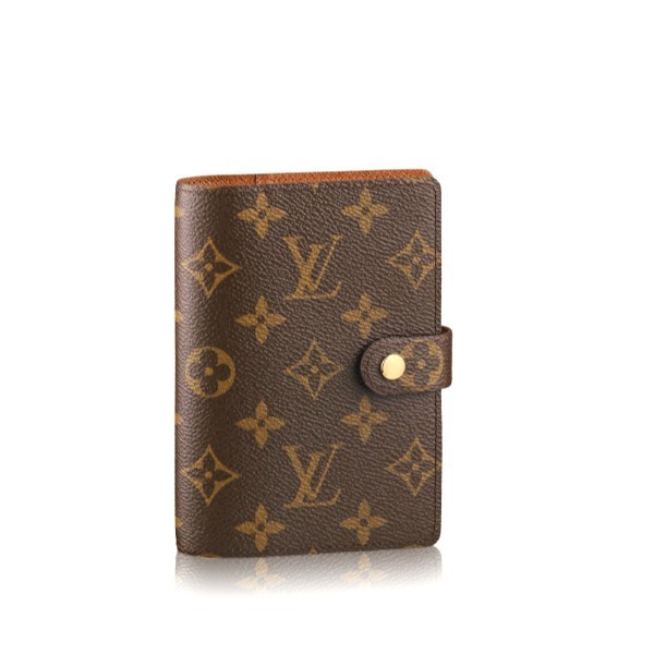 ルイ・ヴィトン 手帳カバー R20005 モノグラム・キャンバス アジェンダ PM LOUIS VUITTON ブラウン ユニセックス 新品