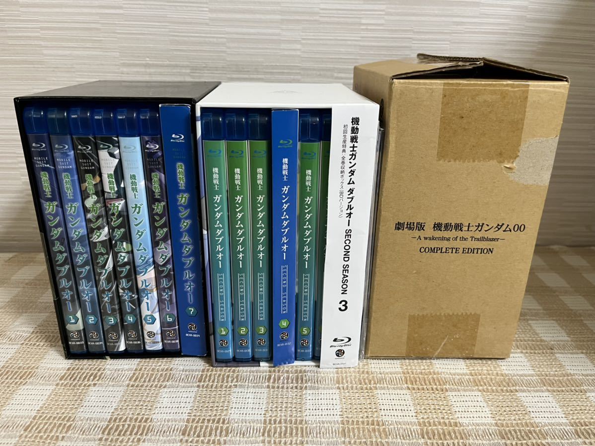 機動戦士ガンダム00 ダブルオー 1期+2期＋劇場版 初回全15巻セットBlu
