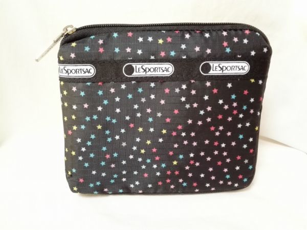 LeSportsac レスポートサック エコバッグ 星柄 MOOK本付録 未使用_画像1