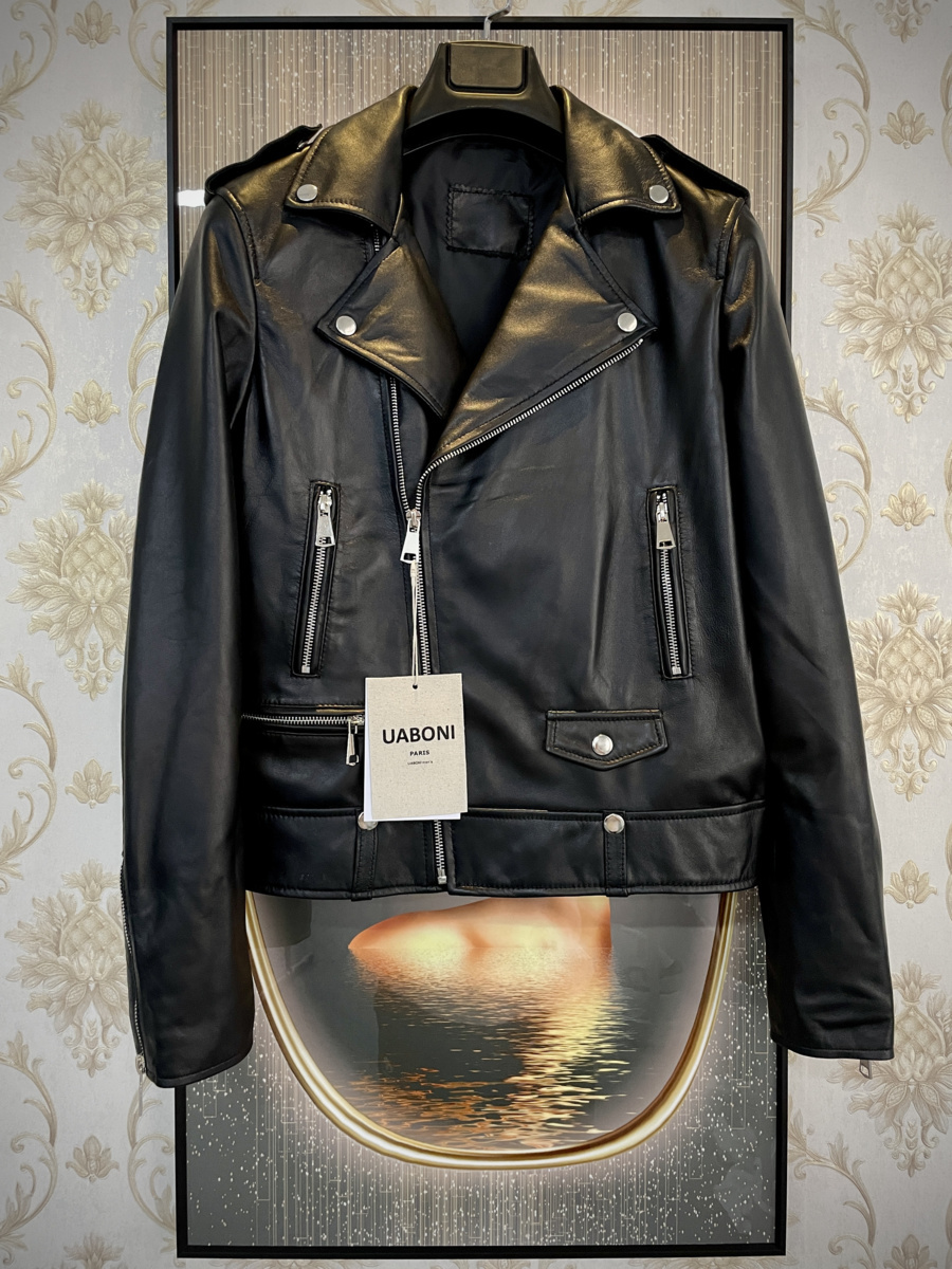 限定◇UABONI*Paris*ユアボニ*レザージャケット*EU製*フランス*パリ発