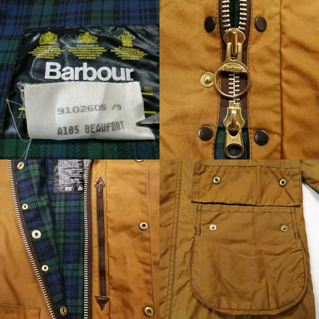 1991年 Barbour beaufort バーク c38 ◎スペシャル ミント