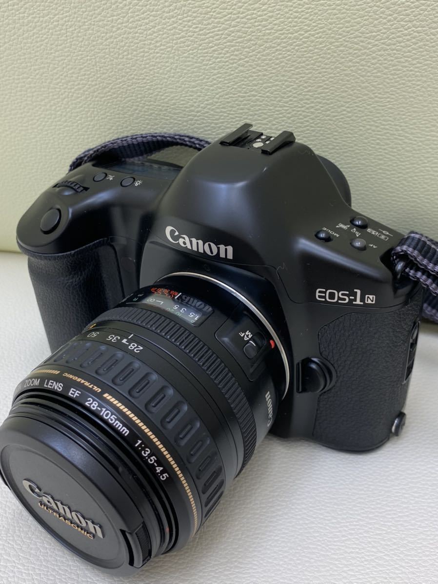 ◎Canon キャノンEOS-1Nフィルムカメラ レンズ28-105mm ULTRASONIC 動作確認済