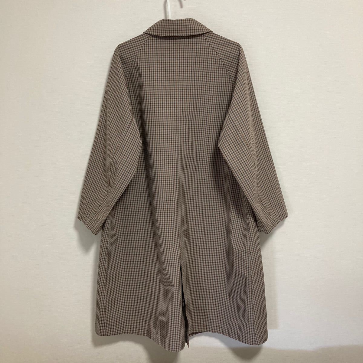 UNIQLO ユニクロ ブロックテックチェックコート ブラウン UNIQLO ユニクロ ブロックテックチェックコート ブラウン