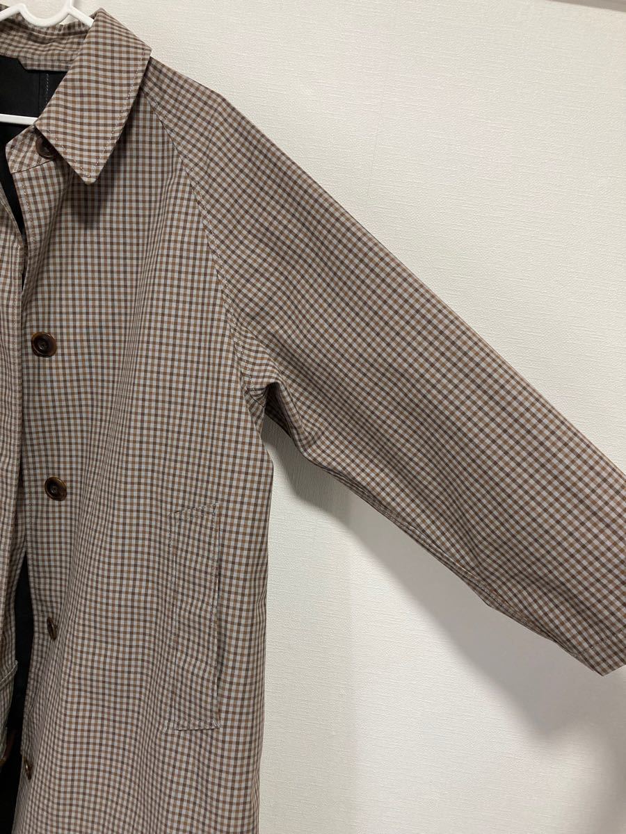 UNIQLO ユニクロ ブロックテックチェックコート ブラウン UNIQLO ユニクロ ブロックテックチェックコート ブラウン