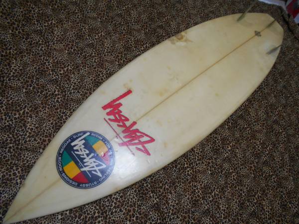 １９８０年代製SHAWN STUSSY SURFBOARD FEELIN IRIEステューシー