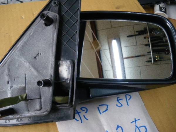 * VW Volkswagen Polo door mirror right 5P 6N working properly goods 