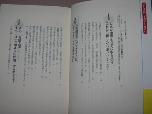 ◆あなたもここまで進化できる超「右脳人間」塾　七田　眞　 ：あなたに人生に必要な全能力が劇的に開花 ◆三笠書房 定価：￥1,500_画像2