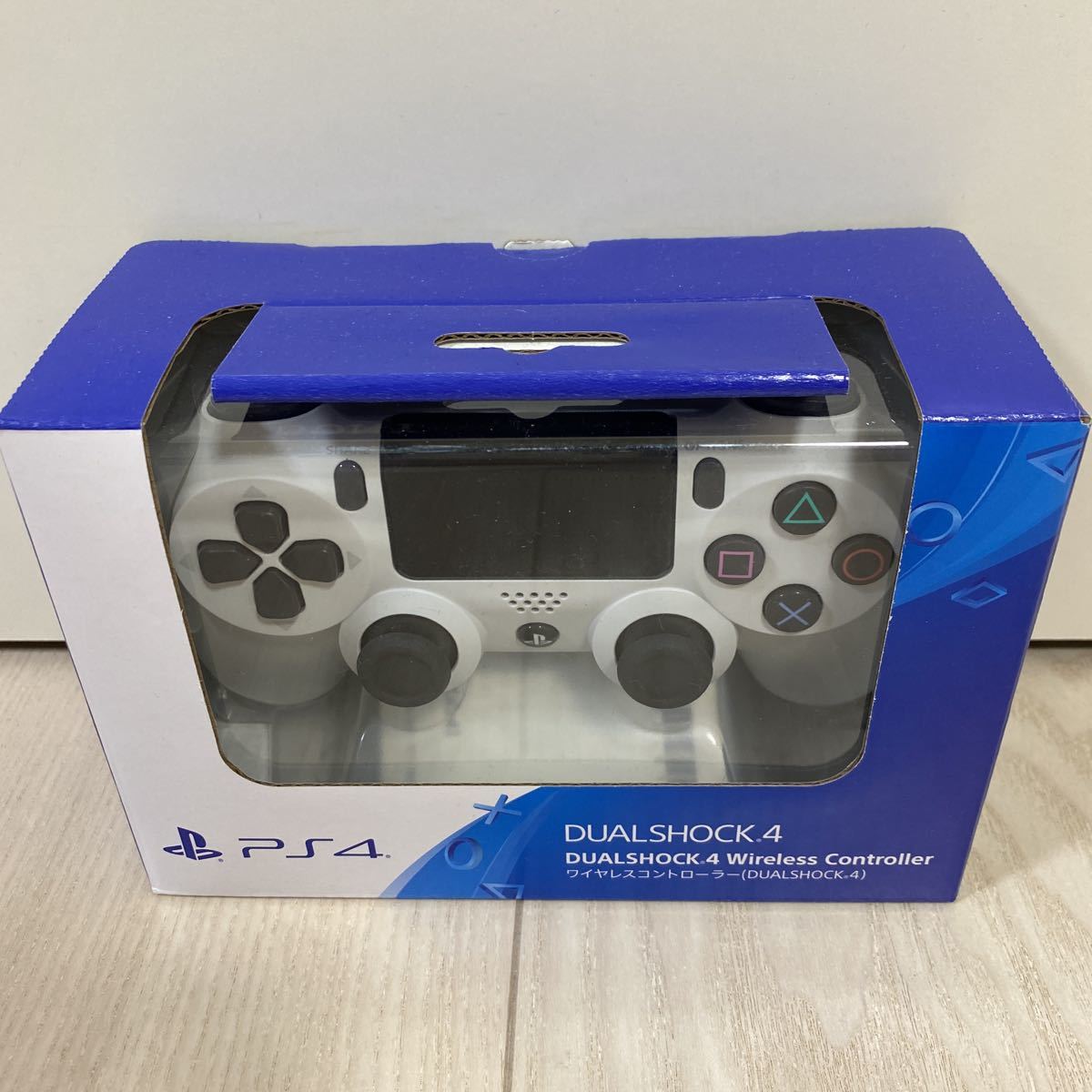 グレシャーホワイト　PS4 ワイヤレスコントローラー DUALSHOCK4 SONY CUH-ZCT2J_画像1