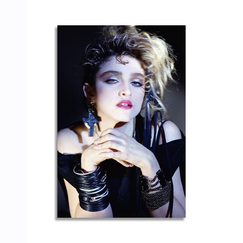 マドンナ Madonna ポスター ボード パネル フレーム 70x50cm 海外