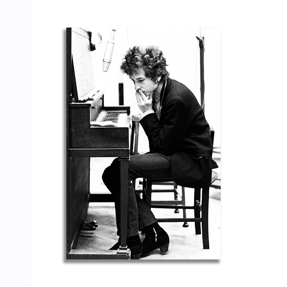 ボブ ディラン Bob Dylan ポスター ボード パネル フレーム 70x50cm