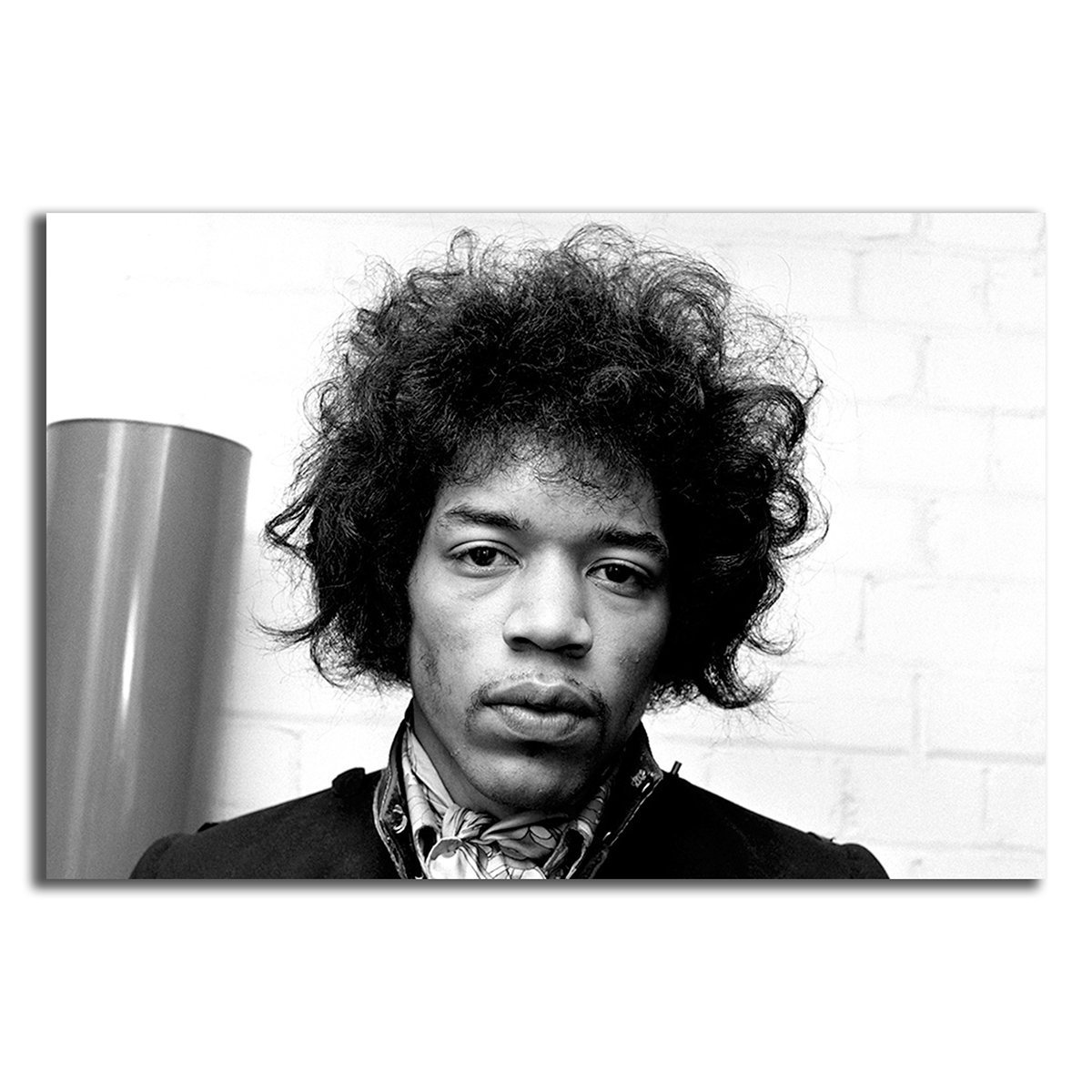 ジミ ヘンドリックス Jimi Hendrix ジミヘン ポスター ボード パネル フレーム 70x50cm 海外 ギタリスト グッズ 写真 雑貨 フォト 2