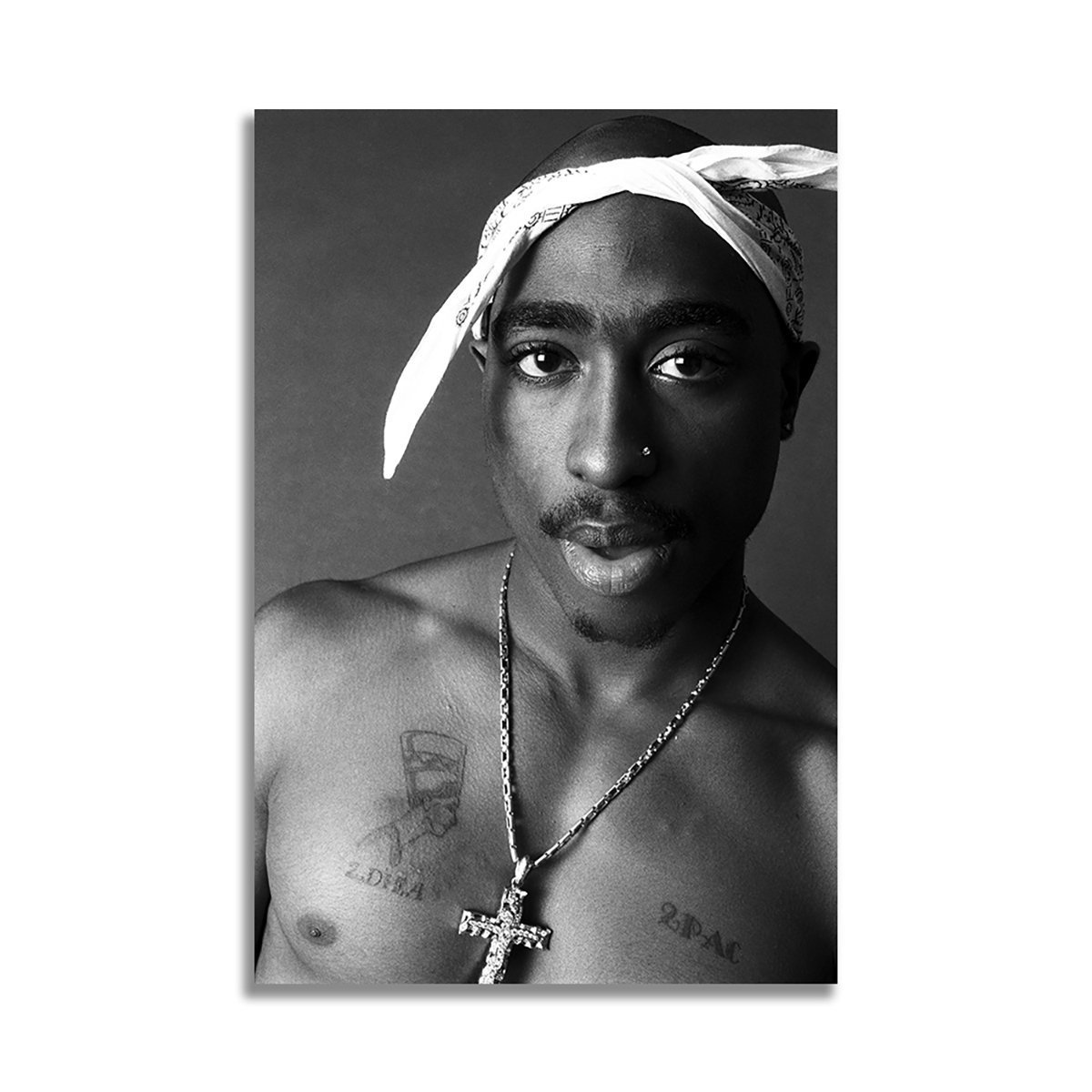 2Pac 2パック Tupac ポスター ボード パネル フレーム 70x50cm 海外 ヒップホップ ラッパー アート インテリア グッズ 雑貨 写真 絵 37_画像1