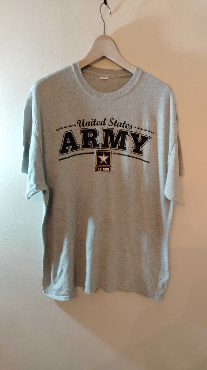 US.ARMY アメリカ陸軍 実物 Tシャツ (実質 XLから2XLサイズ ) 米陸軍 軍放出 USアーミー _画像1