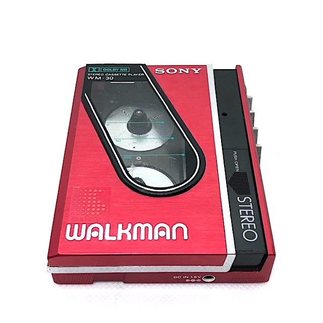 超希少 高音質 整備済完全動作品 ソニー WM-30 レッド 赤 | www.burger