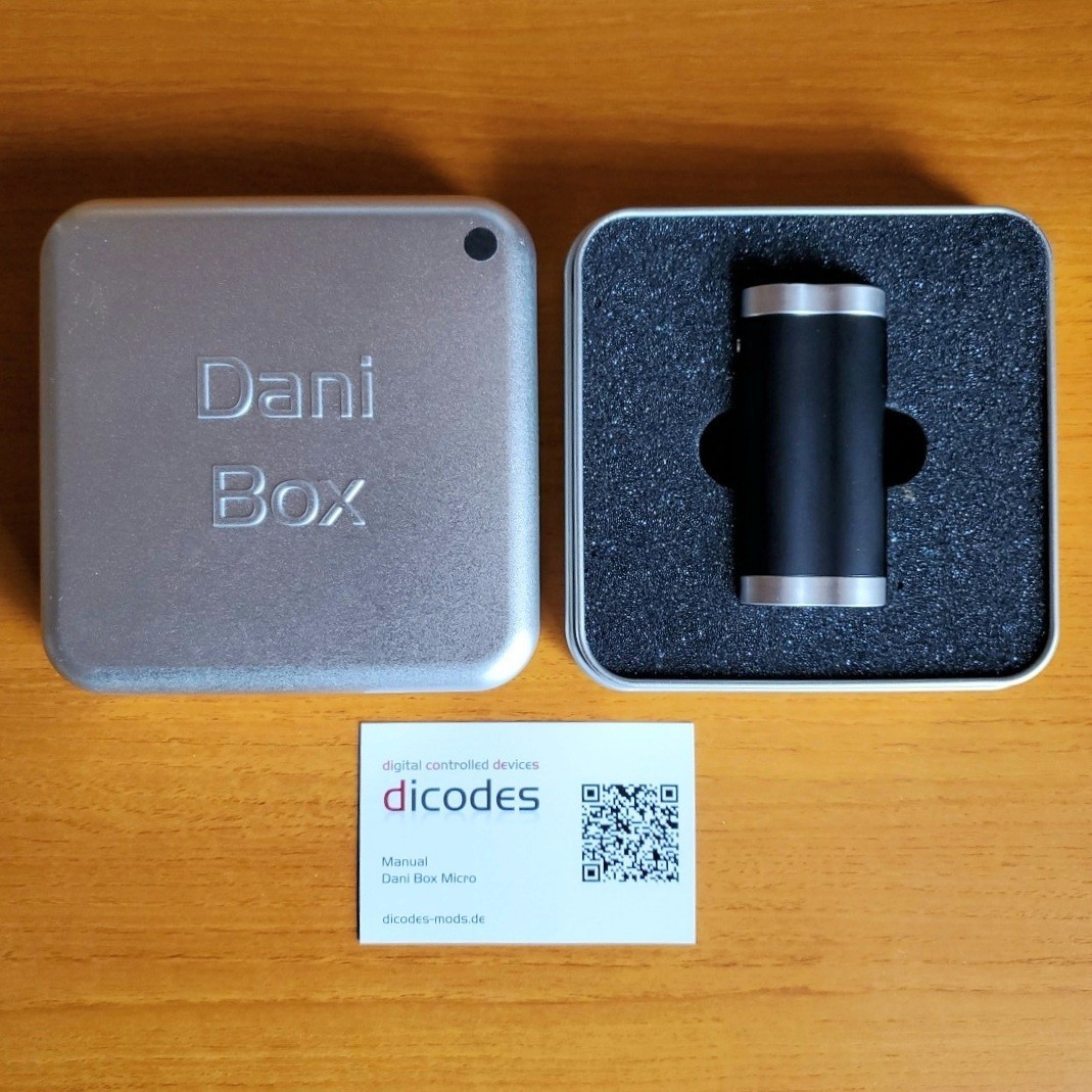 未使用 Dicodes Dani Box Micro カラーBlack 電子タバコ VAPE