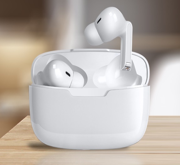 ★送料無料■特価■新品■高音質/重低音■Apple Airpods Pro型ワイヤレスイヤホン/Bluetooth5.1/充電ケース付/自動ペアリング機能■113黒色_画像2