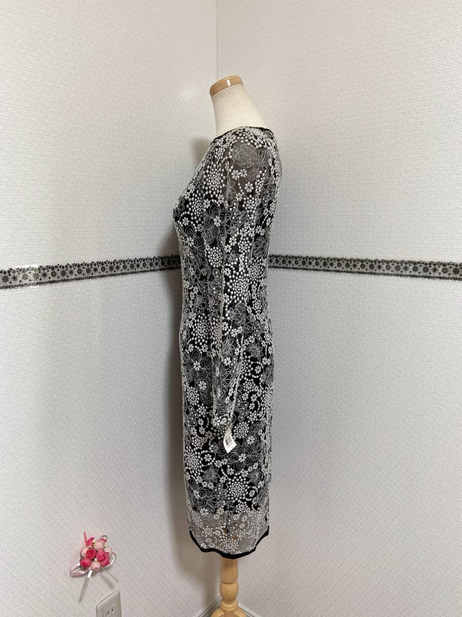 新品 4/9~11 Tadashi Shoji タダシショージ ブラック/ホワイト 新品 4/9~11 Tadashi Shoji タダシショージ ブラック/ホワイト