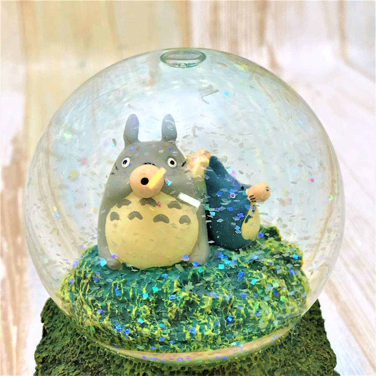 レア となりのトトロ My Neighbor Totoro 小トトロ 中トトロ スノー 海外注文 ジブリ となりのトトロ スノードーム オルゴール キャラクターグッズ