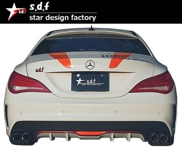 【M's】メルセデス・ベンツ CLA クラス C117 前期 TYPE B エアロ 3点セット s.d.f star design factory Mercedes Benz W117 180 250_画像7