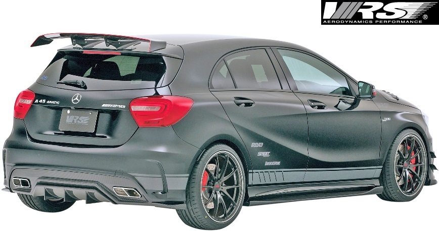 【M's】W176 AMG A45 (2013y-2018y) VRS クーリングボンネットフード SYSTEM-2／／CARBON製 バリス VARIS ベンツ Aクラス エアロ VBM-4505_画像7