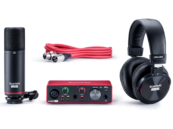 Focusrite Scarlett Solo Studio Pack オーディオインターフェイス入門