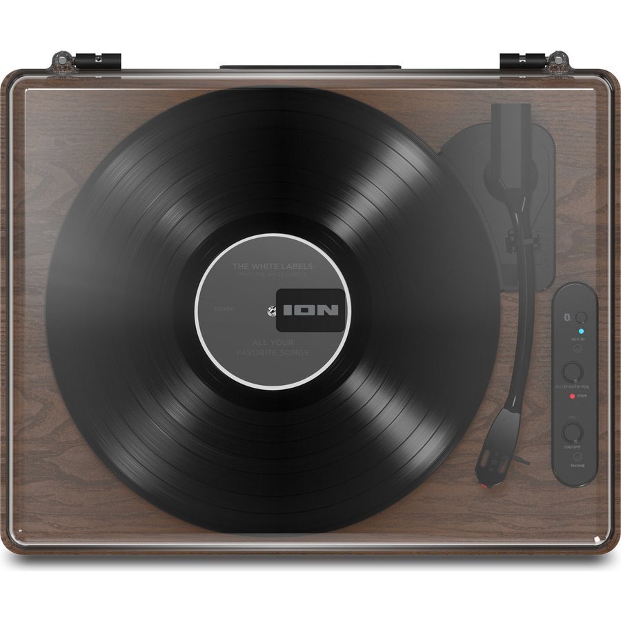 ION AUDIO Luxe LP ステレオスピーカー内蔵 BLUETOOTH対応 ターンテーブル レコード プレーヤー_画像3