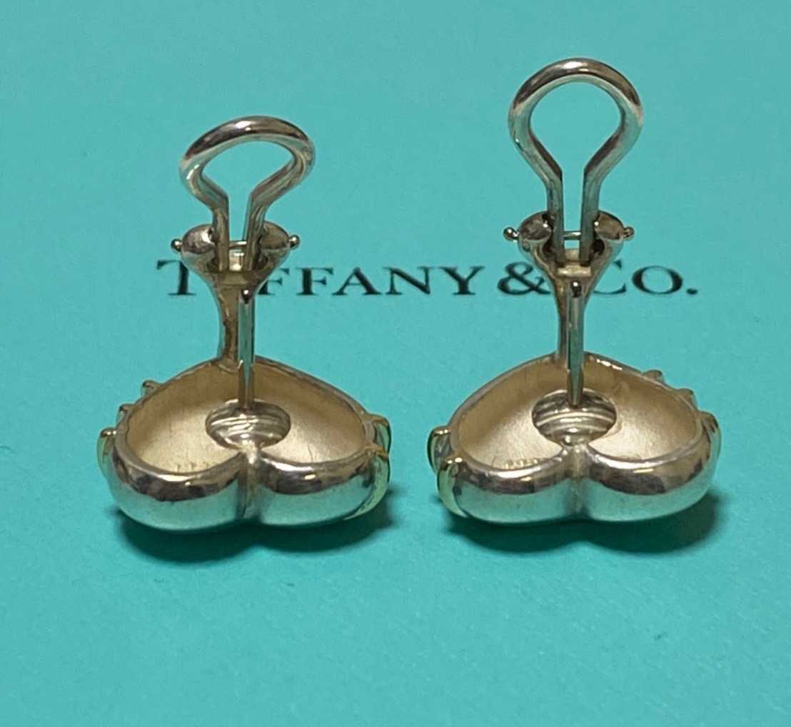 TIFFANY＆CO．ティファニー　ハート アロー コンビ ピアス　イヤリング　SV925 750 K18 _画像5