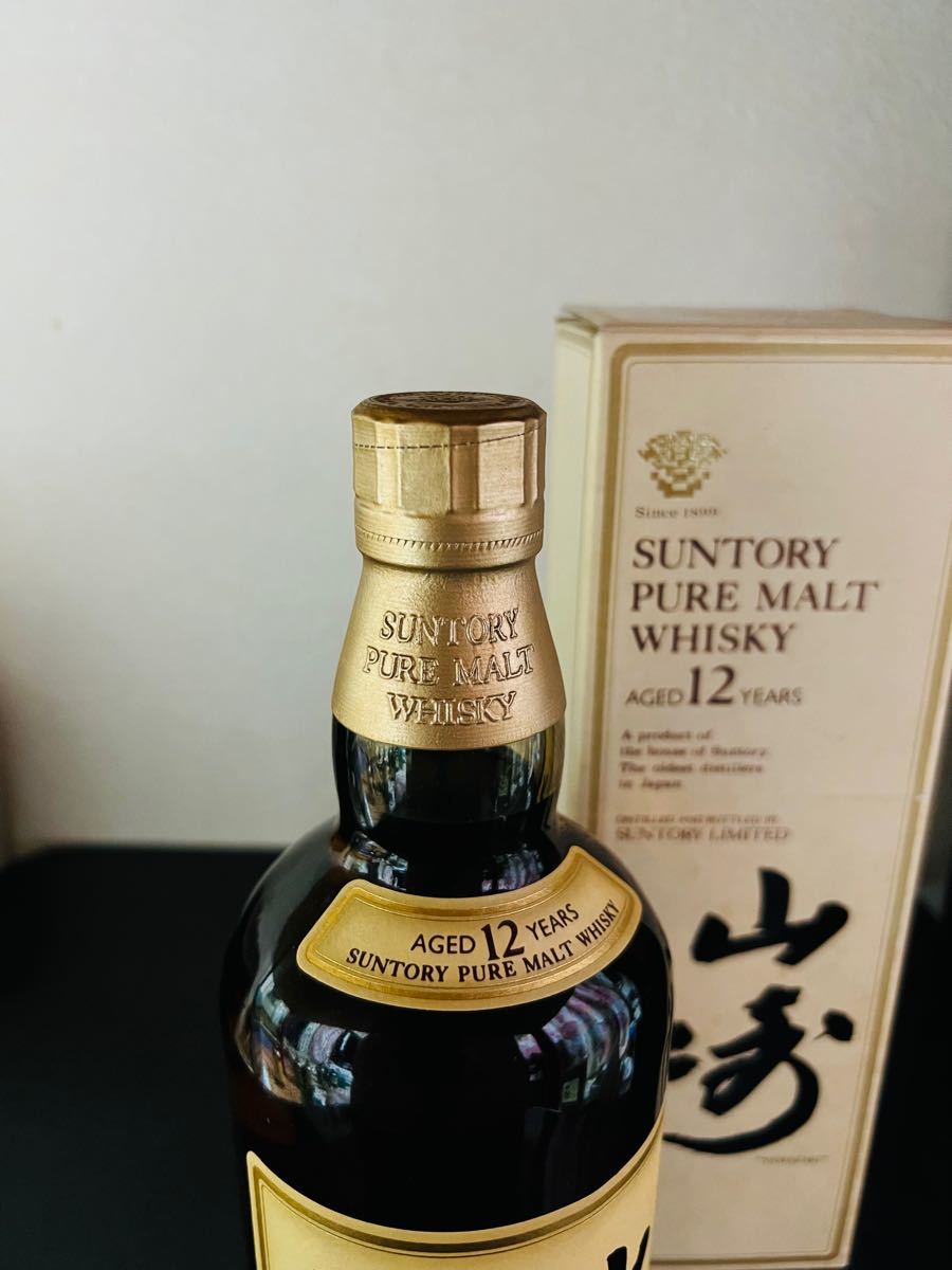 ピュアモルトウイスキー 古酒 山崎12年750ml