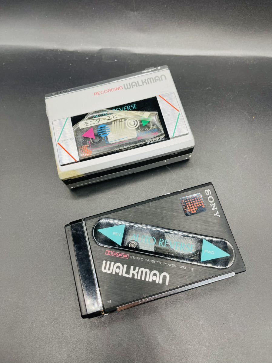 ソニー SONY WALKMAN ウォークマン WM-R55 WM-102 レコーディング