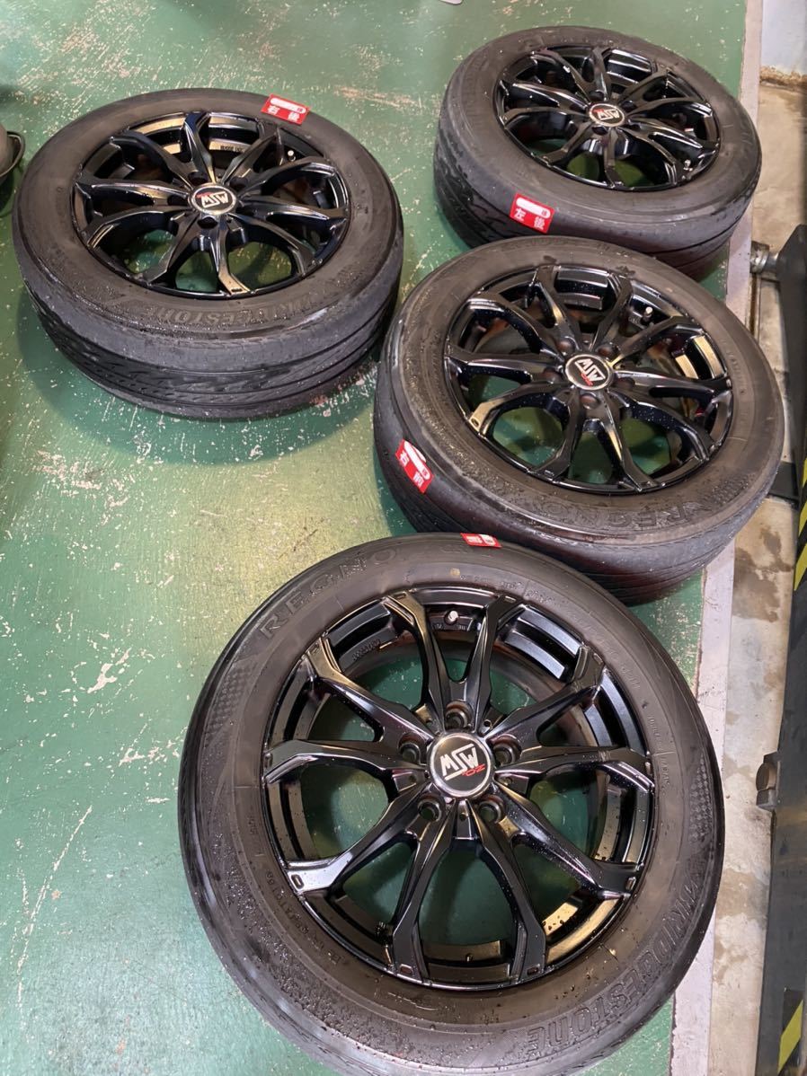 MSW BY OZ RACING/ MSW MSW 48(マットブラック) タイヤホイール4本