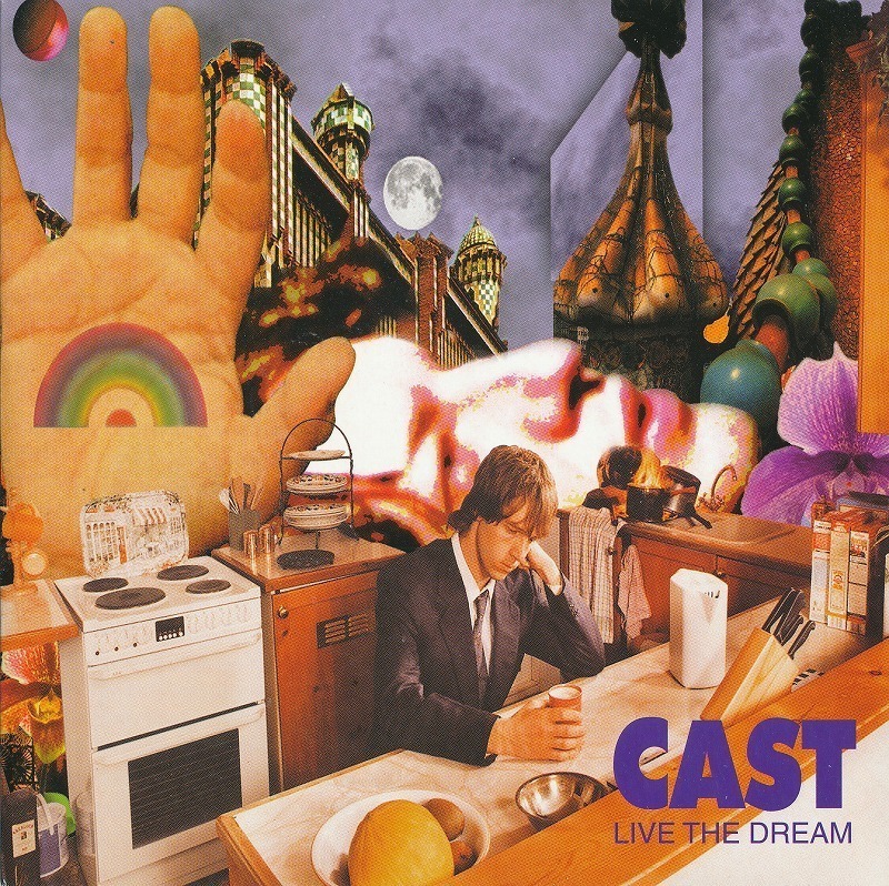 キャスト CAST - LIVE THE DREAM/EU盤/中古7インチ!! 商品管理番号：3206_画像1