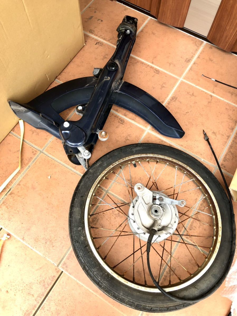 ブランド 新品 ホンダ カブ アンチリフト機構用 フロントフォーク