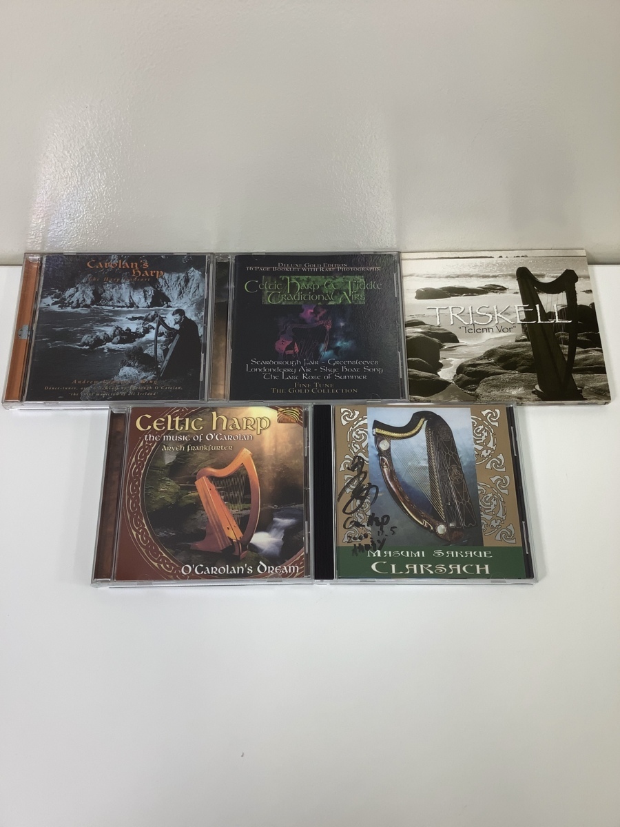 【CD】ケルティック・ハープ 5枚セット アイルランド/音楽/celtic harp/【ta02h】_画像1
