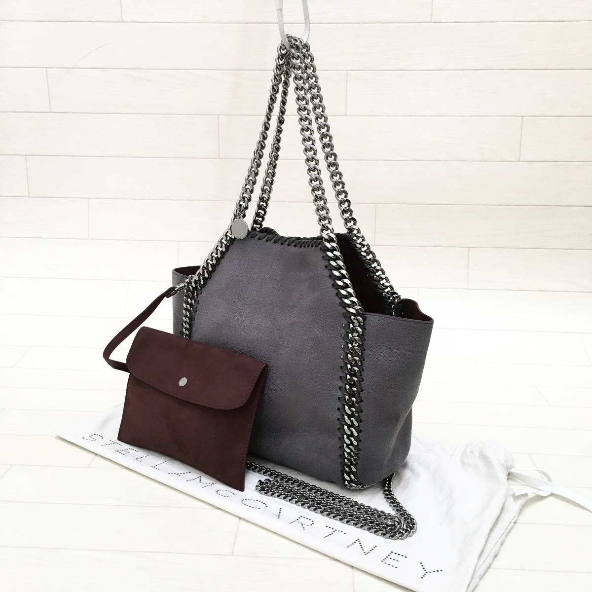 ☆美品・保存袋付☆ ステラマッカートニー ファラベラ トートバッグ