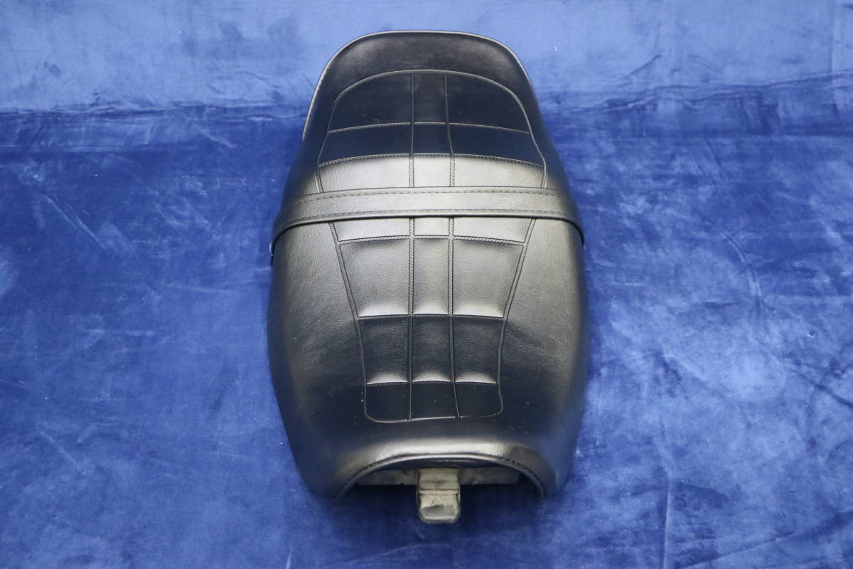 ゼファー400 後期 Z2仕様 シート 黒 皮/あんこ抜き 完成品 ZEPHYR ...