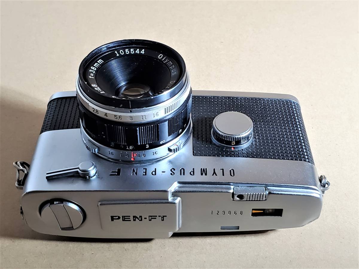 OLYMPUS PEN-FT 38mm F1.8 ハーフサイズ フィルムカメラ オリンパス ペン #850_画像4