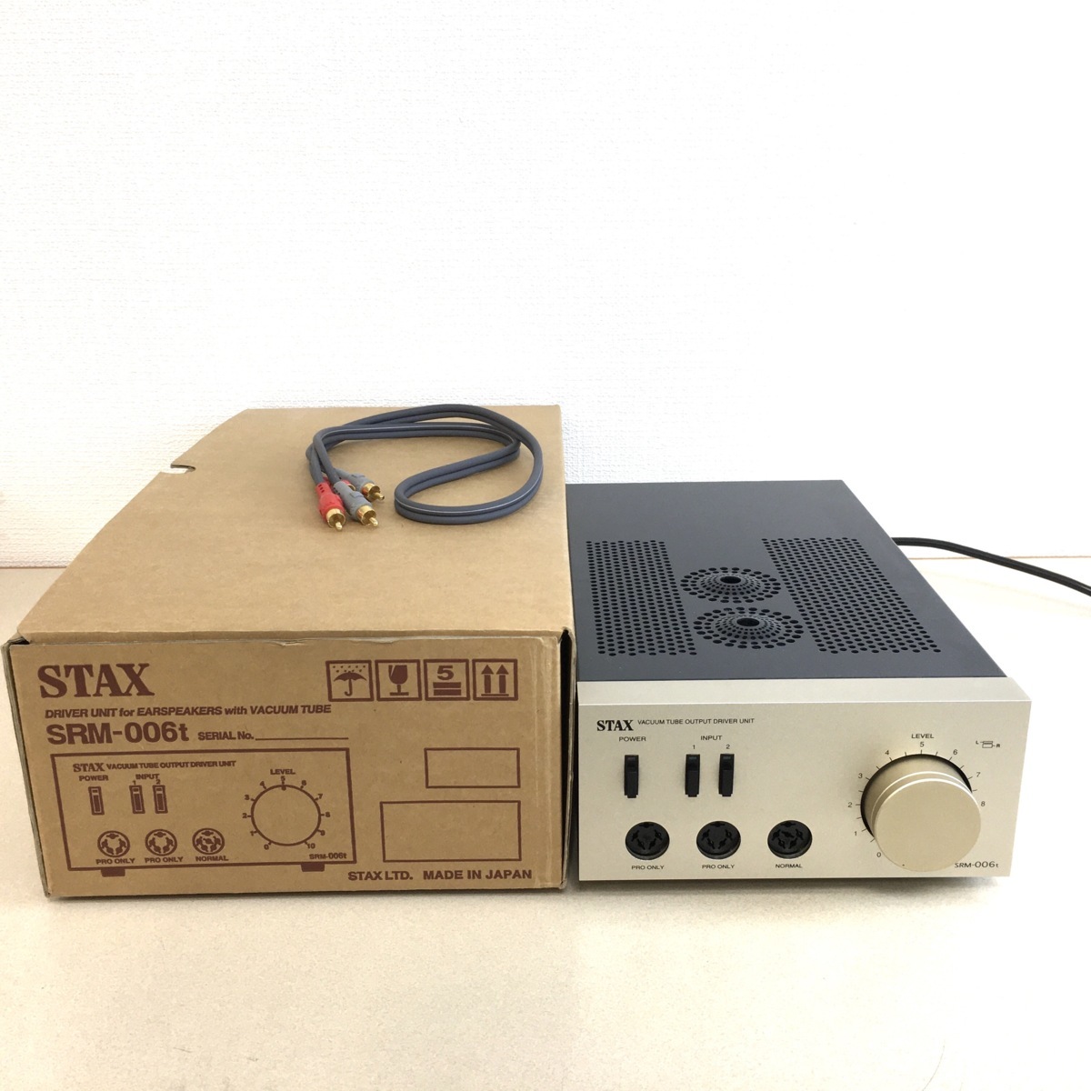 △川口店【現状品】STAX SRM-006t 真空管 ヘッドフォンアンプ