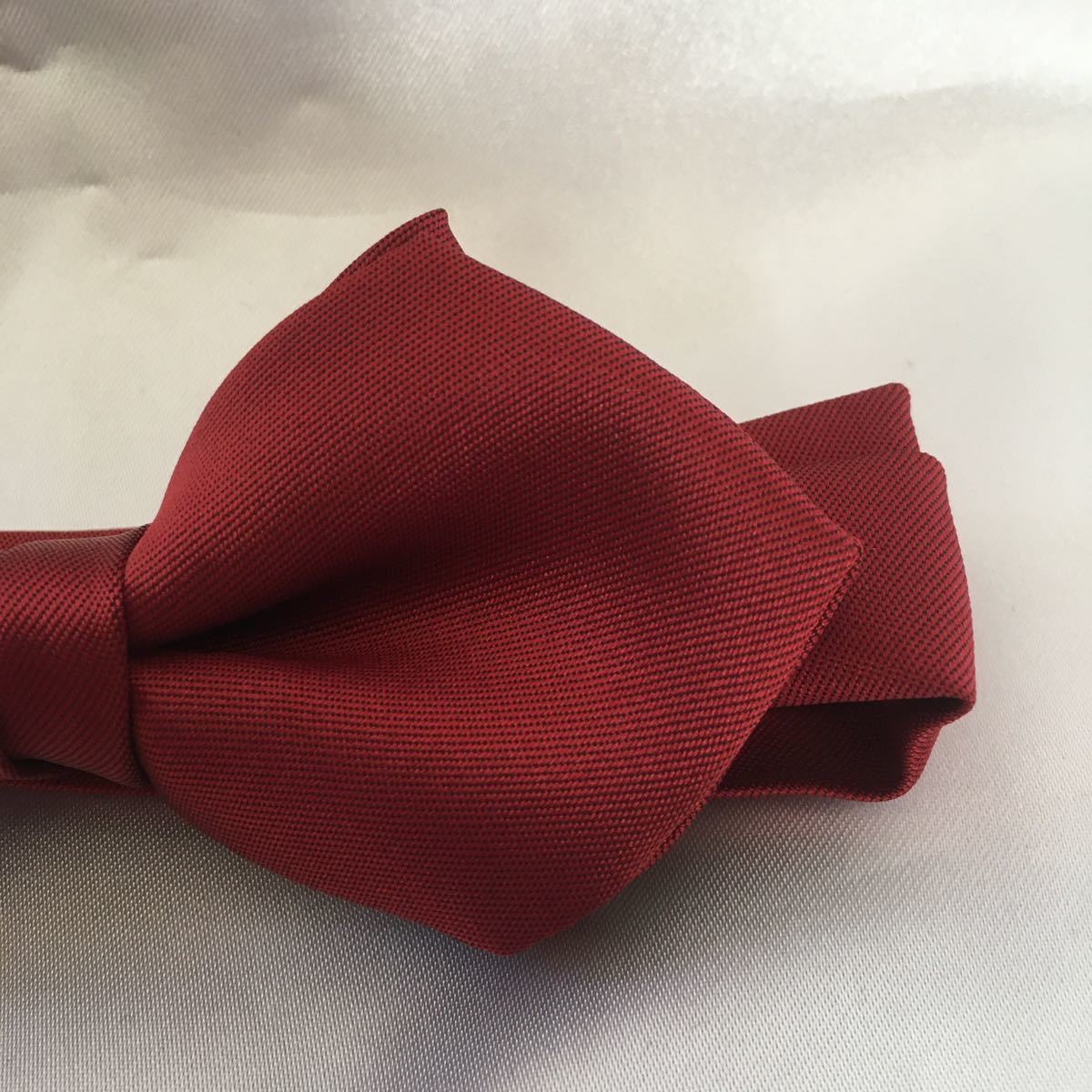 [ новый товар быстрое решение!] формальный бабочка галстук темно-красный po Inte to type 