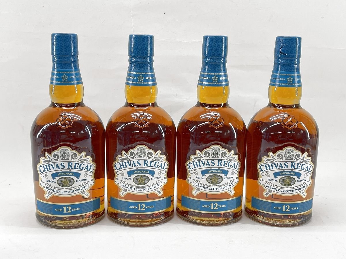 シーバスリーガル ミズナラ 700ml×4本-