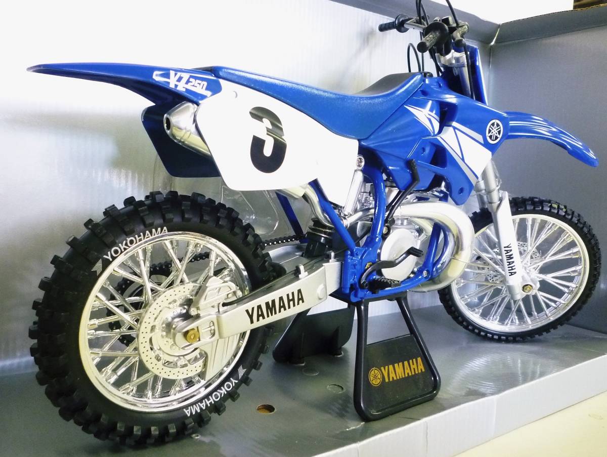 1/6 ヤマハ YZ250　YAMAHA YZ 250 　ビッグスケールダイキャストモデル★ NewRey_画像1