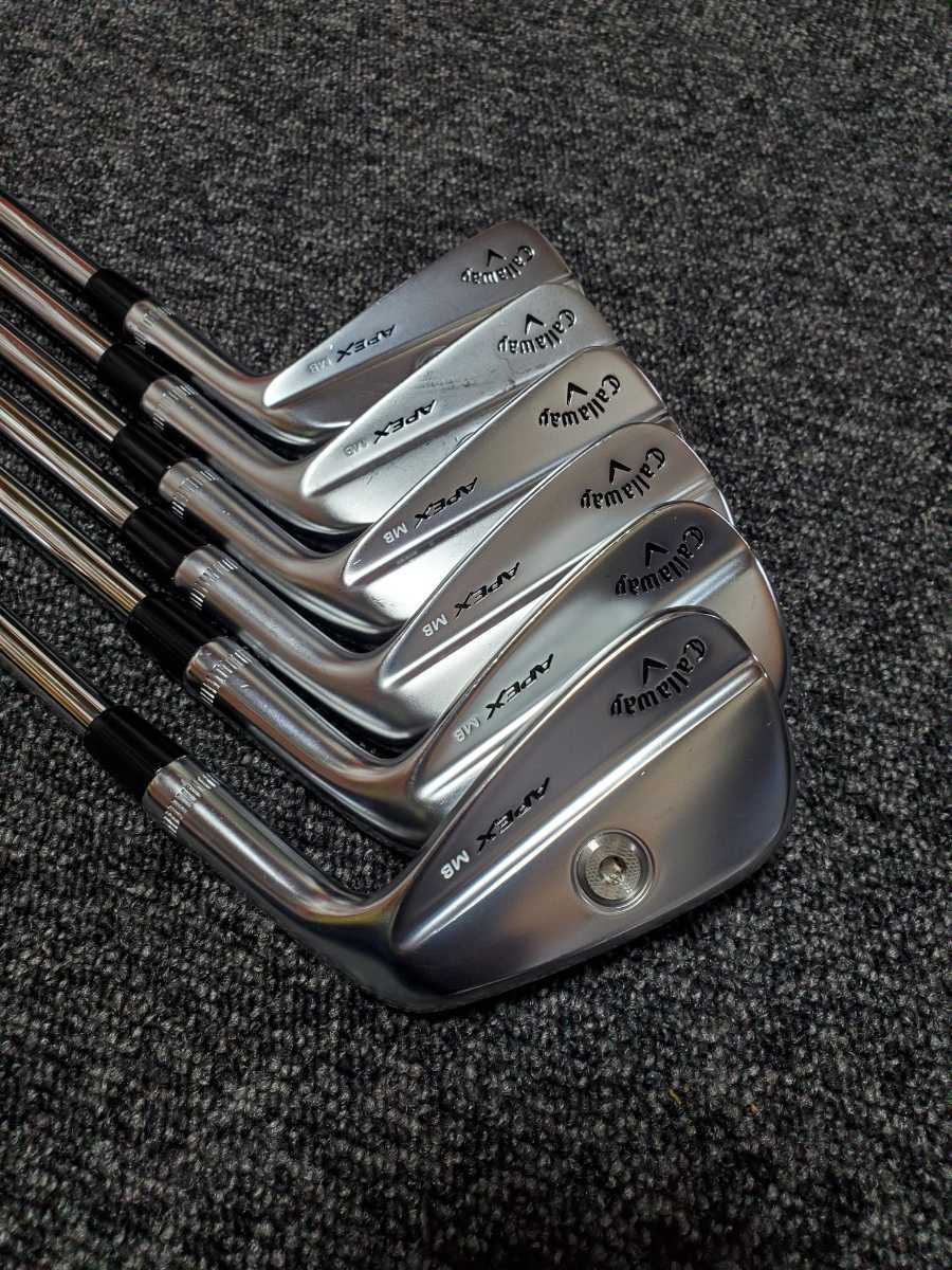安全Shopping Callaway キャロウェイ APEX MB アイアンセット 6本