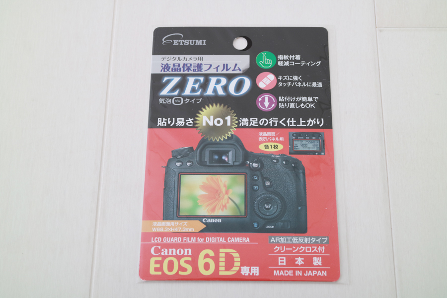 ETSUMI エツミ 液晶保護フイルム Canon EOS 6D_画像1