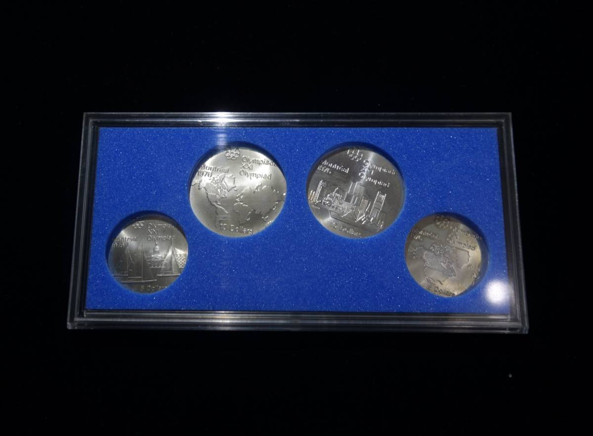 Y193◇モントリオールオリンピック/記念銀貨/4枚セット | lubigen.com