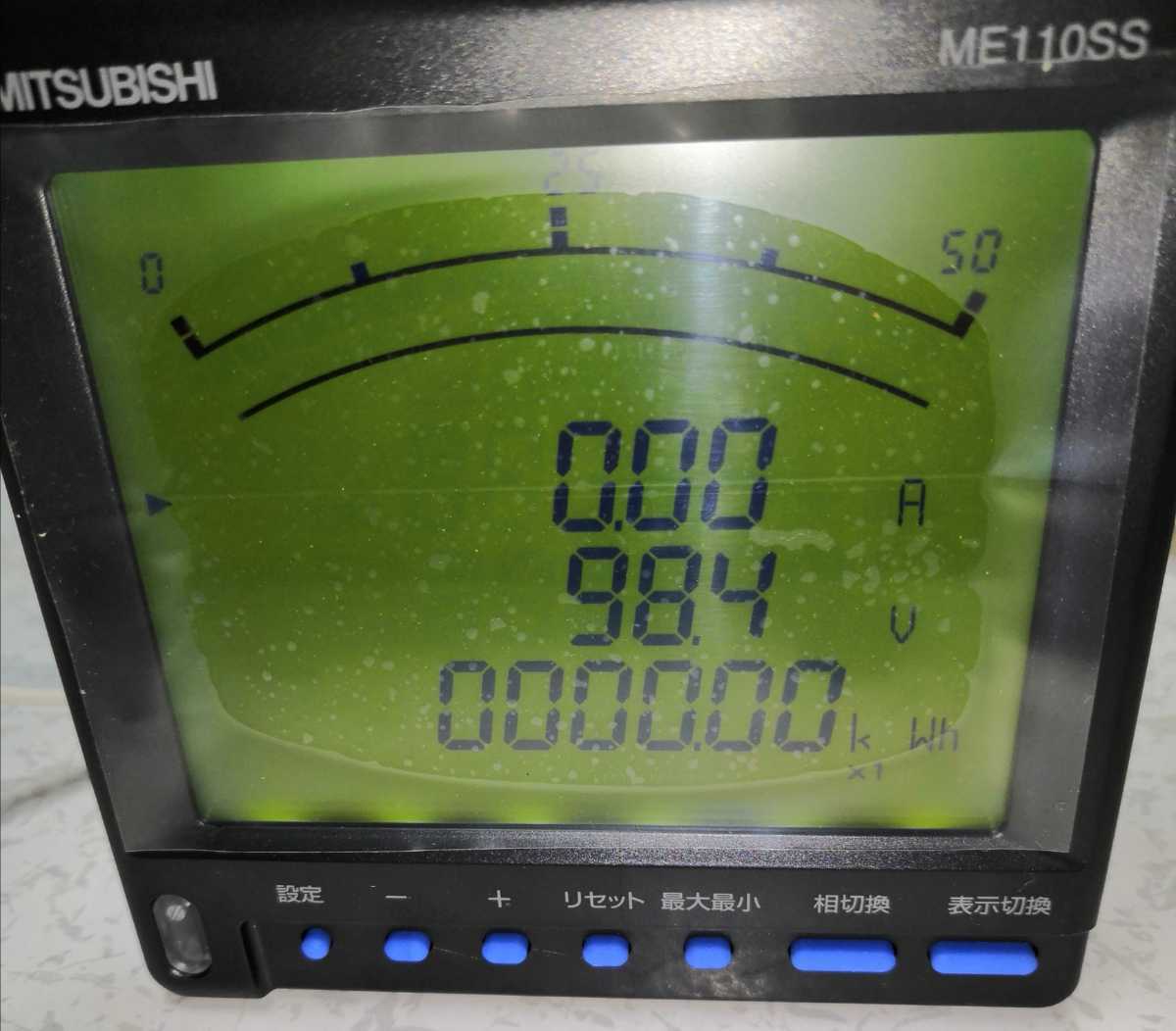 三菱電機　電子式指示計器 電子式マルチ指示計器ME110SSF-PH 110/220V 　新品　送料無料