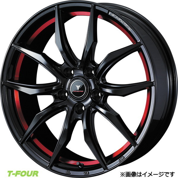 低価格化 ウェッズ ノヴァリス ローグ VF アルミホイール4本 17×7J 5-114