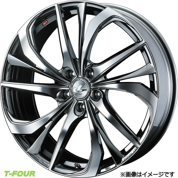 新品 送料無料 ウェッズ レオニス TE アルミホイール4本 1台分 17×6.5