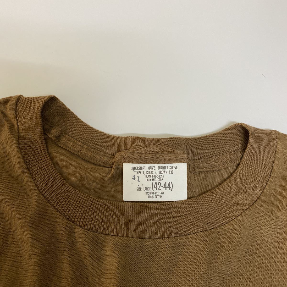 80s 80年代 半袖 Tシャツ L 42-44 古着_画像4