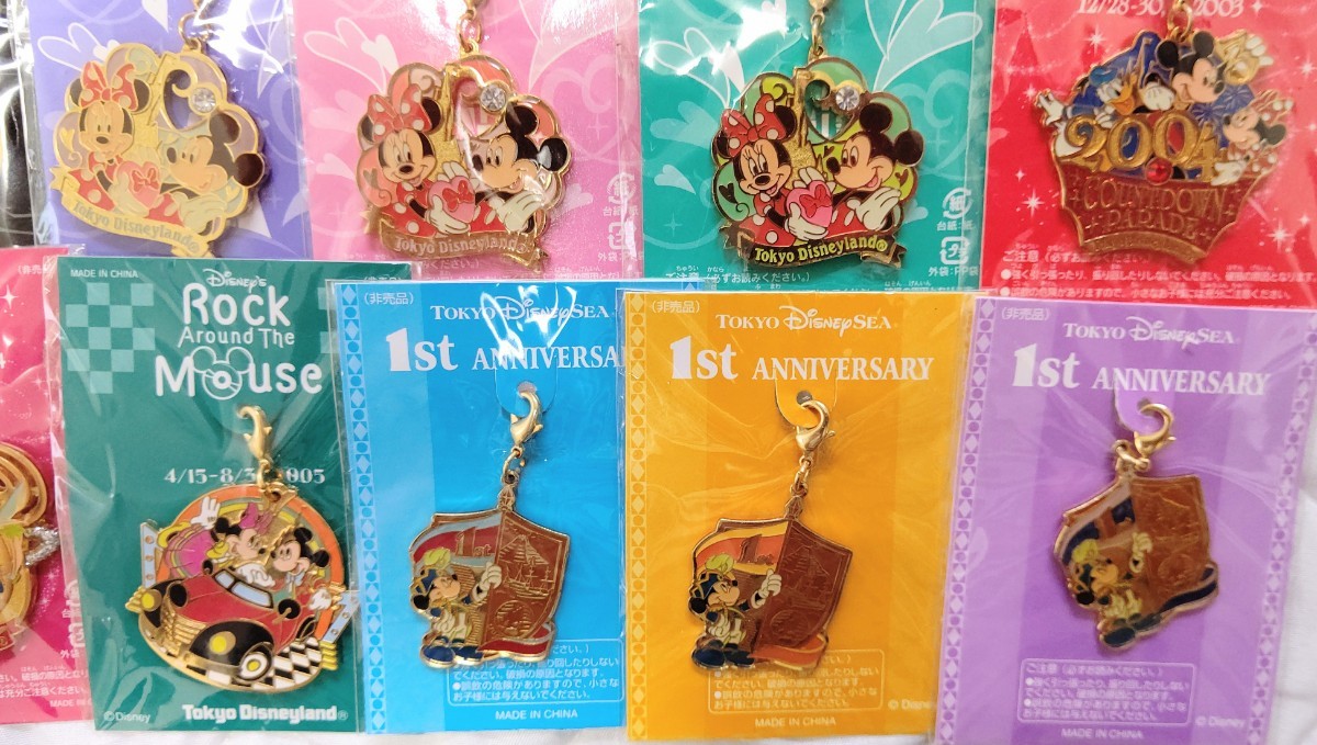 ディズニー 東京ディズニー 非売品 レア チャーム ノベルティー 未使用 TDL