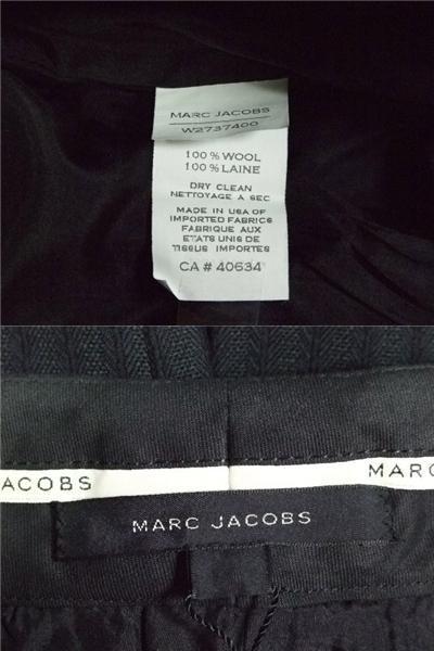 MARCJACOBS マークジェイコブス アパレル レディースストレートパンツ ブラック サイズ：4 W2737400_画像3